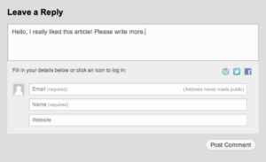 Jetpack Comments