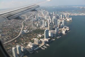 Flying back home