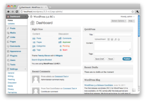 New Admin Layout