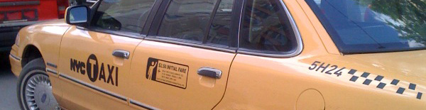 NYC Cab in Moscow