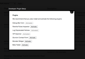 Developer Plugin for WordPress