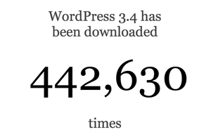 WordPress 3.4 Download Counter