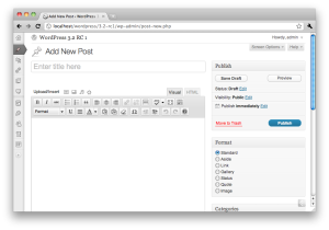 Edit Post Page