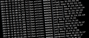 Fail2ban with WordPress and Nginx